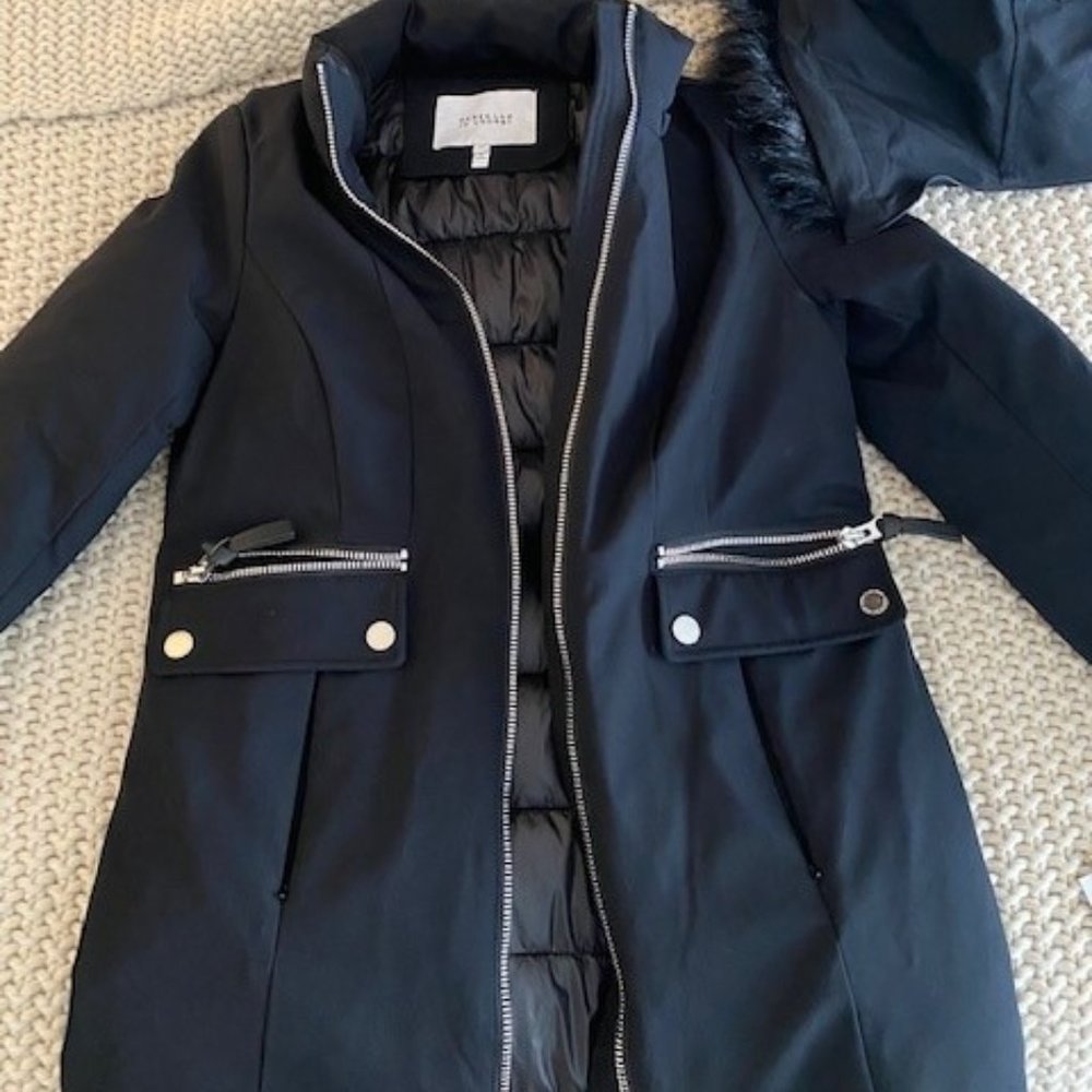 Derek Lam 10 Crosby Black Coat Size Small